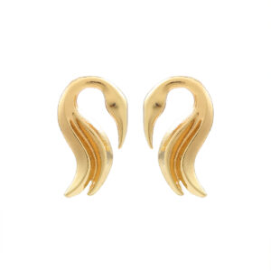 Striped Metal Animal Earring