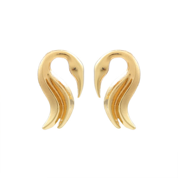 Striped Metal Animal Earring