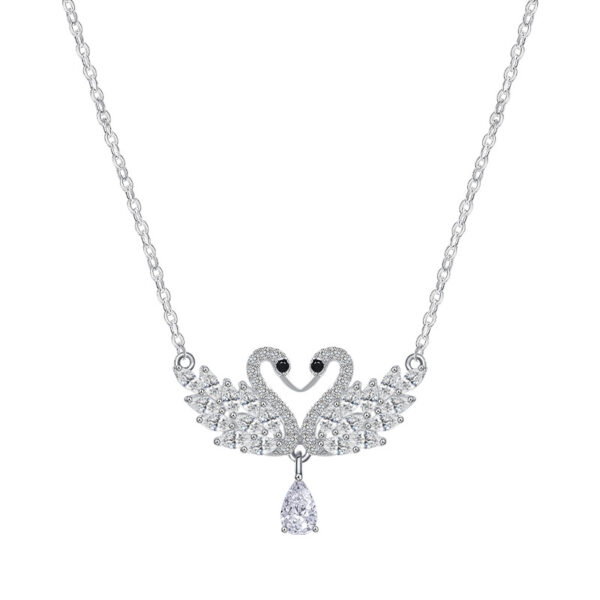 Swan Pendant Necklace