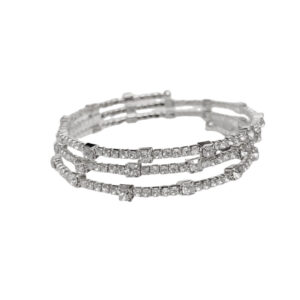 Multi-Layer Stretch Rhinestone Bracelet