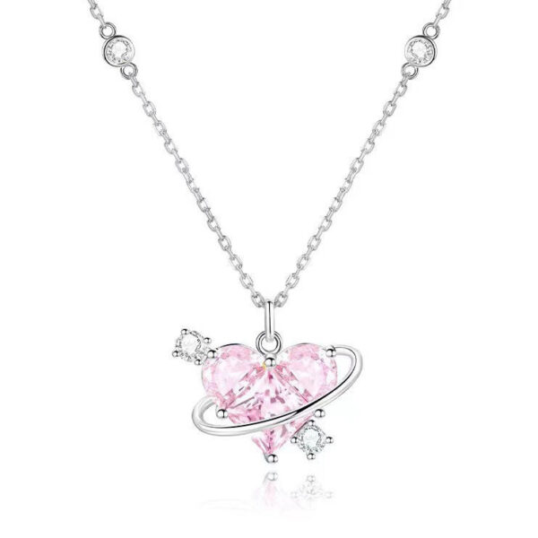 Zircon Starry Planet Necklace